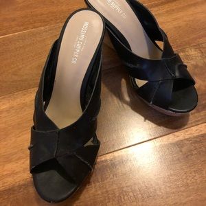 Mossimo Black Wedges